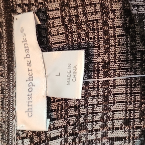 NWT Christopher &Banks Sweater dress Large - Picture 2 of 3